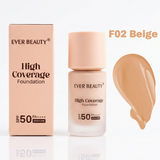 Ever Beauty High Coverage Foundation SPF 50 PA++++ - 40ml