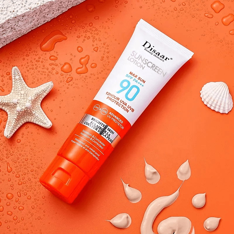 Disaar Sunscreen Lotion Brighten Skin Spf 90 - 50ml