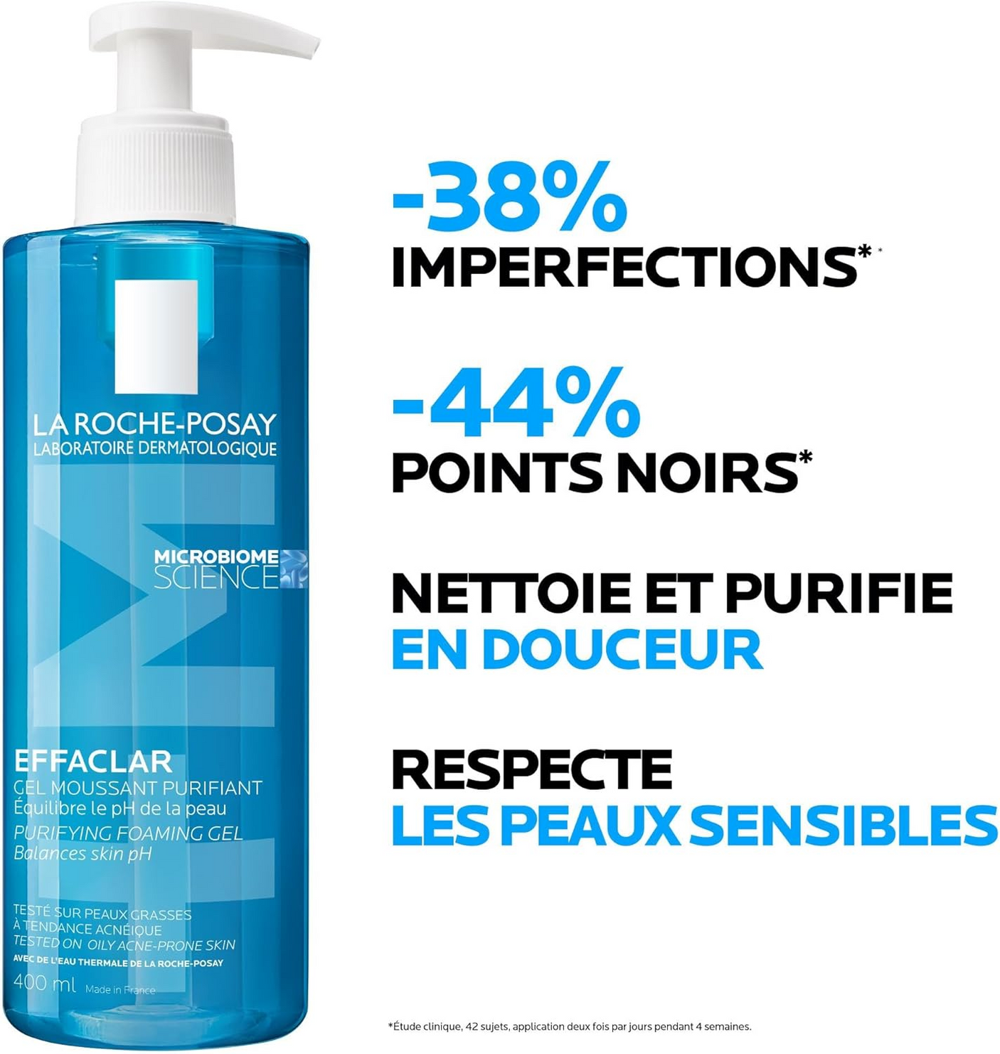 La Roche-Posay Effaclar Purifying Foaming Gel - 400ml