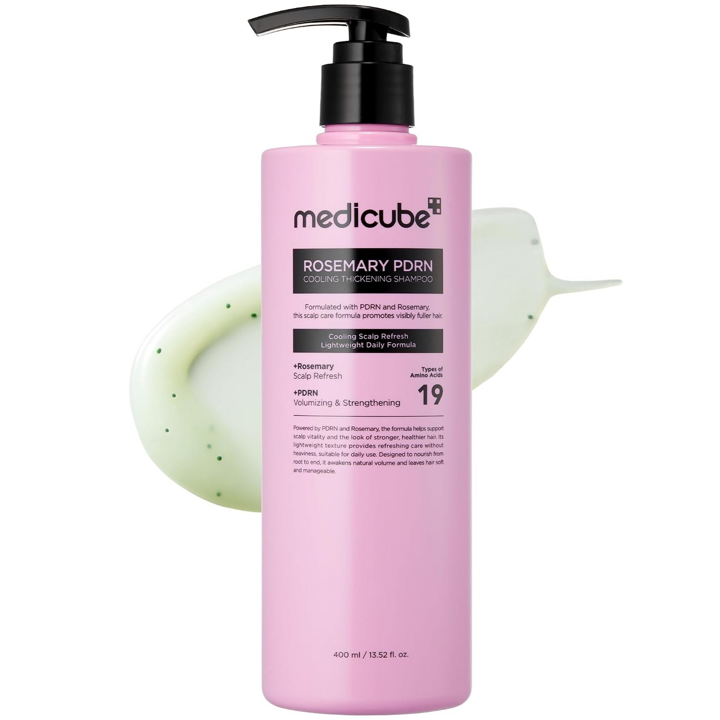 Medicube Rosemary PDRN Cooling Thickening Shampoo - 400ml