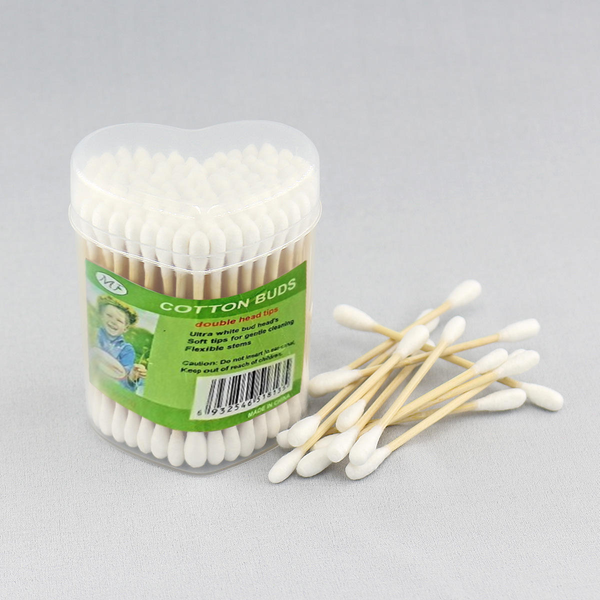 Cotton Buds With Heart-Shaped Plastic Box ST-800
