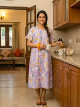 Comfortable Nightgown Casual Sleepwear - #8180