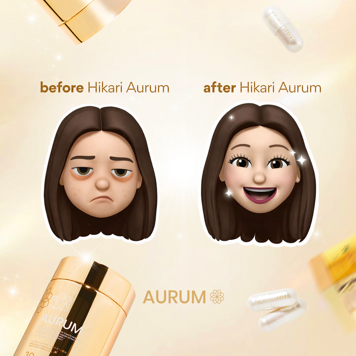 Hikari Skin Essentials Aurum - 30s
