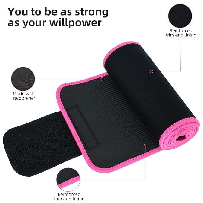 Perspiration Burn Fat Sweat Waist Fitness Belt JN-201