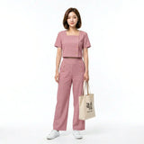 Women's Korean Style Classic Design Top & Pant M-718
