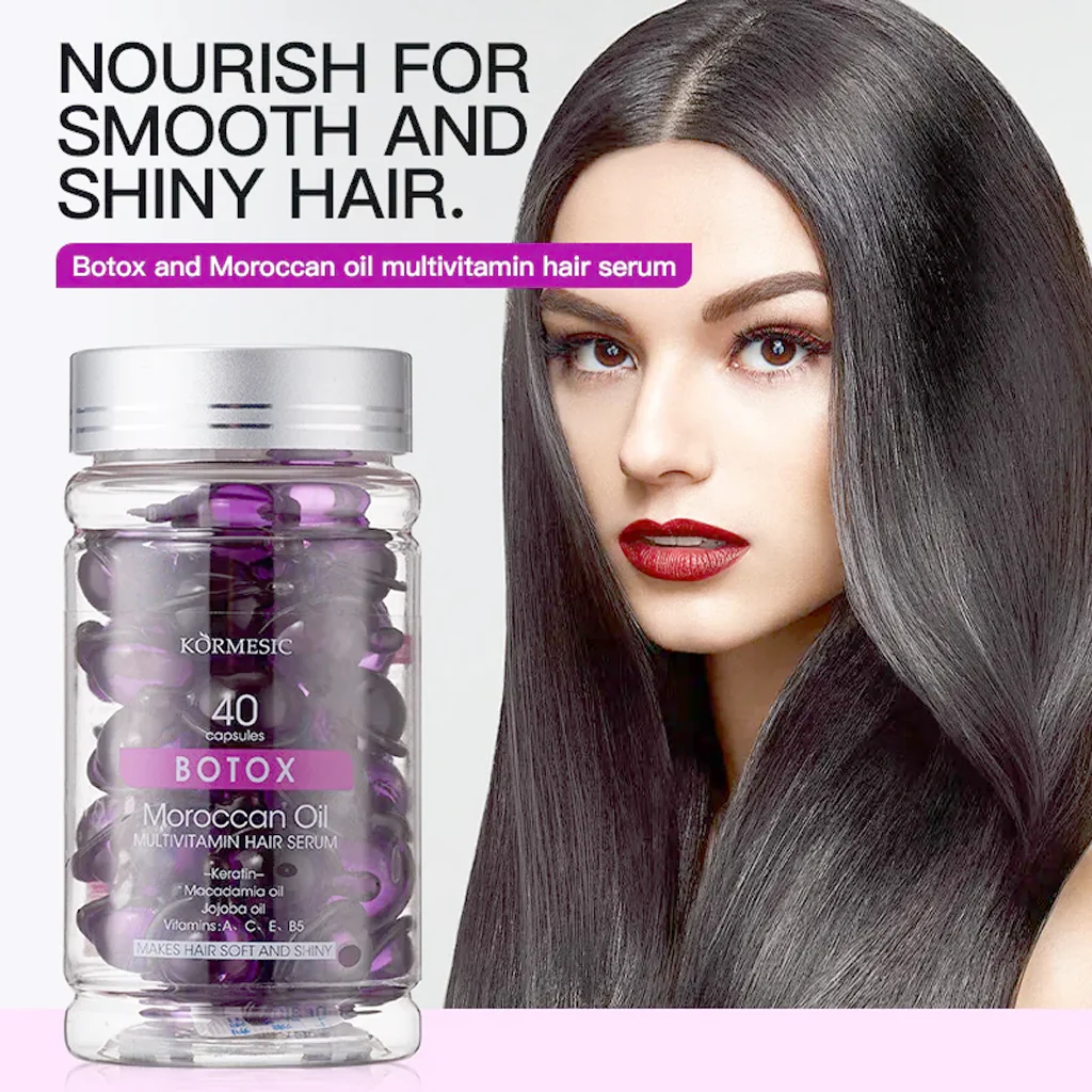 Kormesic Botox Moroccan Oil Multivitamin Hair Serum - 40 Caps