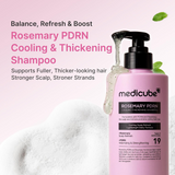 Medicube Rosemary PDRN Cooling Thickening Shampoo - 400ml