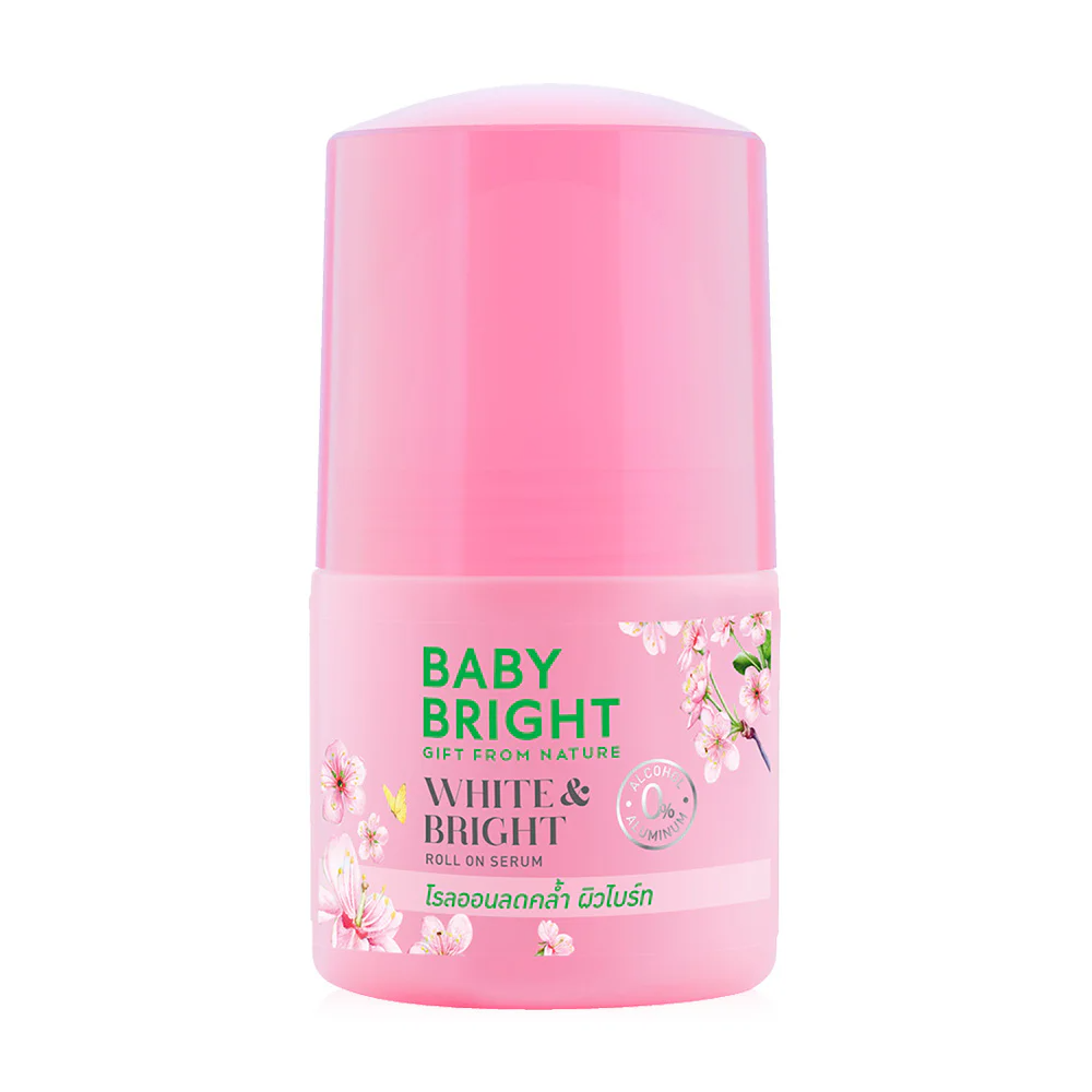 Baby Bright White & Bright Deodorant Roll-On Serum - 50ml