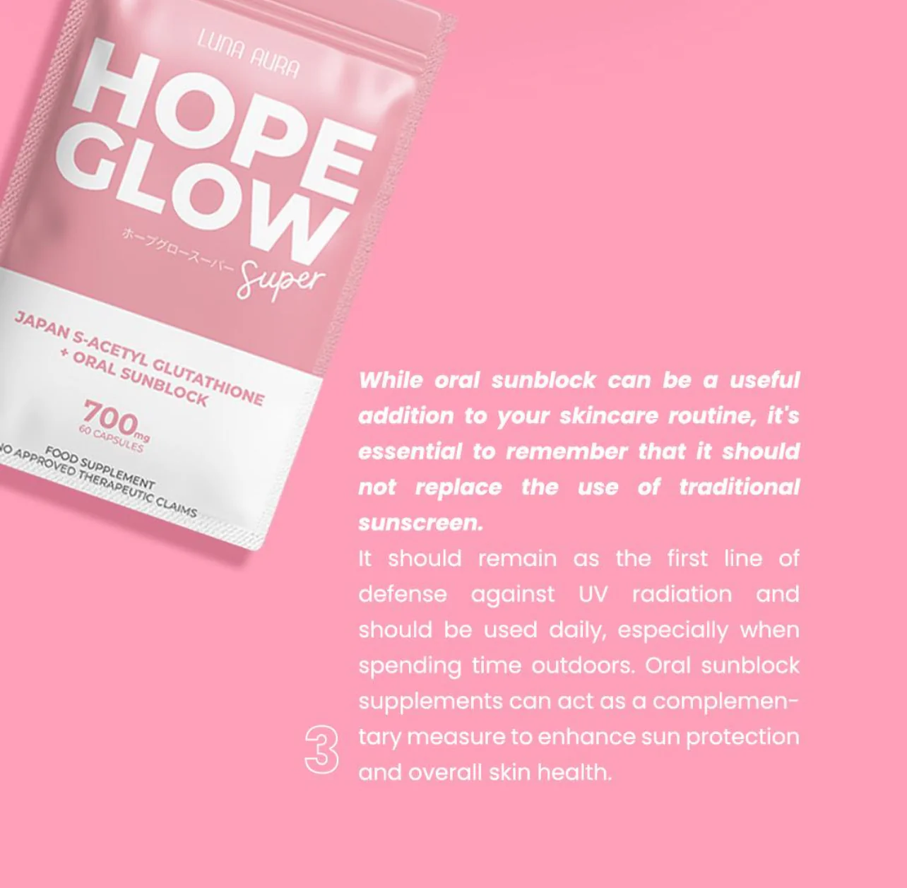 Luna Aura Hope Glow Super - 60s