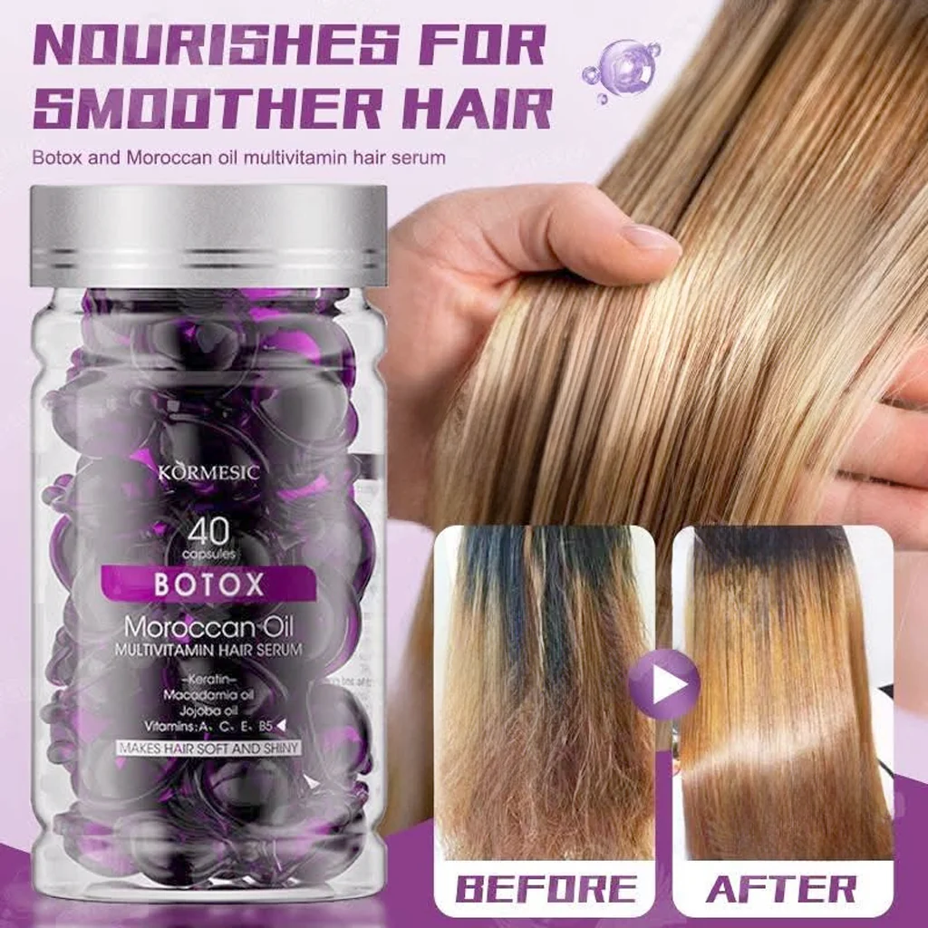 Kormesic Botox Moroccan Oil Multivitamin Hair Serum - 40 Caps