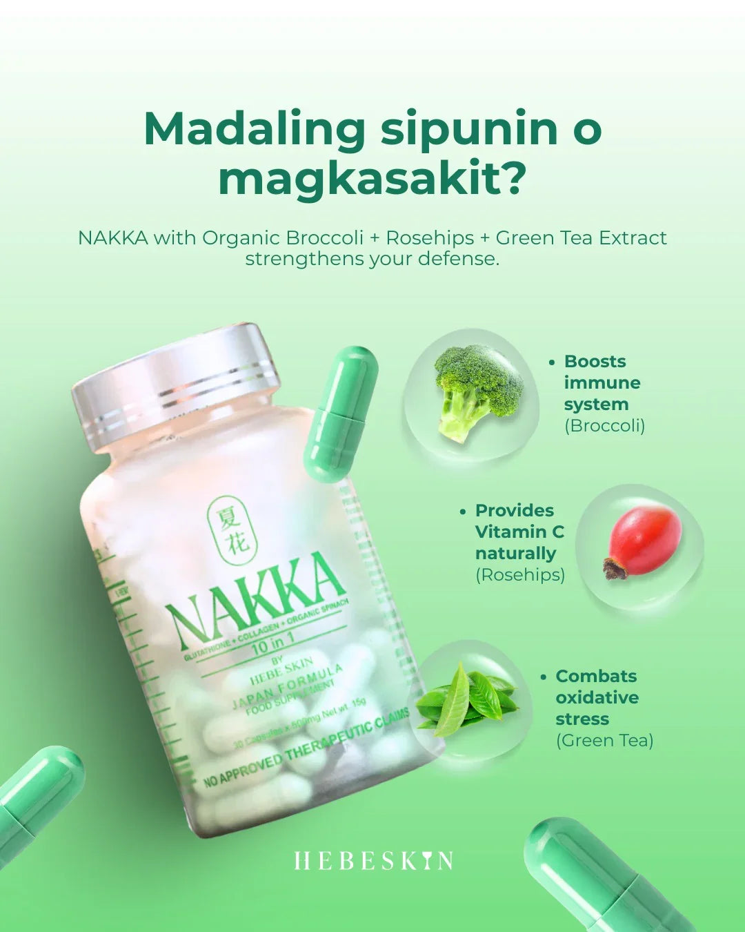 nakka glutathione review Hebeskin 10 in 1 Cynocomb Vitamin B12 Supply:3 Months Glutathione Injection: Permanent or