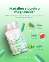 Hebeskin Nakka 10 in 1 Glutathione - 30s (Japan Formula)