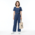 Women's Korean Style Classic Design Top & Pant M-718