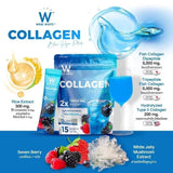 Wink White Collagen Blue HYA Plus - 12g × 15 Sachets (180g)
