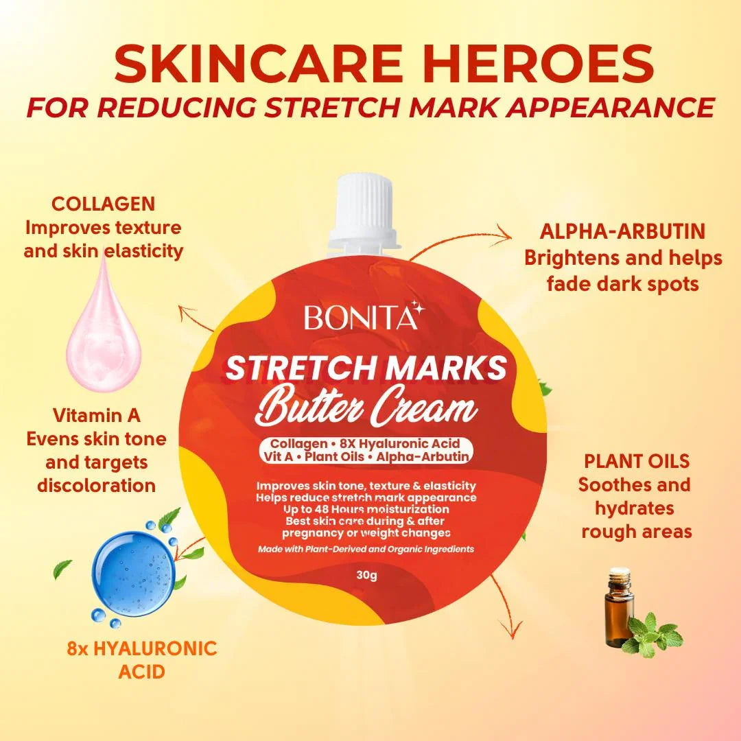 Bonita Stretch Marks Butter Cream - 30g