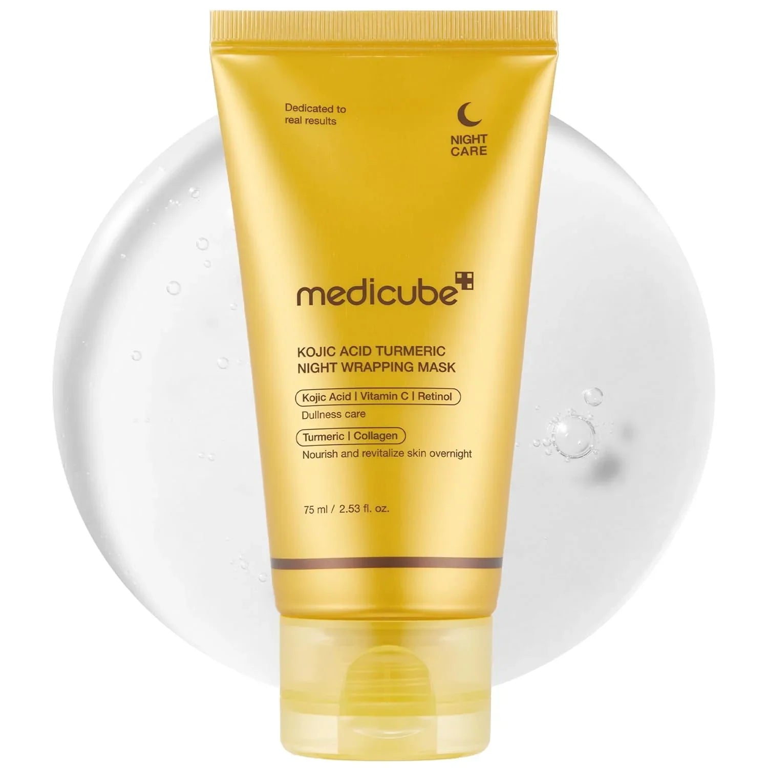 Medicube Kojic Acid Turmeric Night Wrapping Mask - 75ml