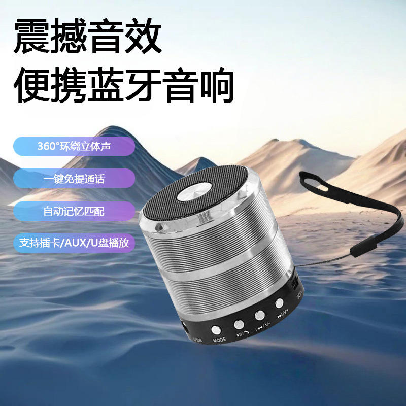 Mini Portable Bluetooth Speaker WS-887