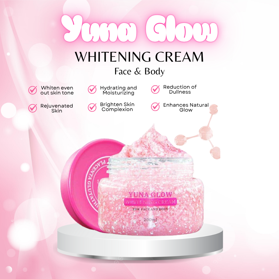 BMRS Yuna Glow Face & Body Brightening Cream - 200ml