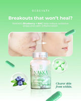 Hebeskin Nakka 10 in 1 Glutathione - 30s (Japan Formula)