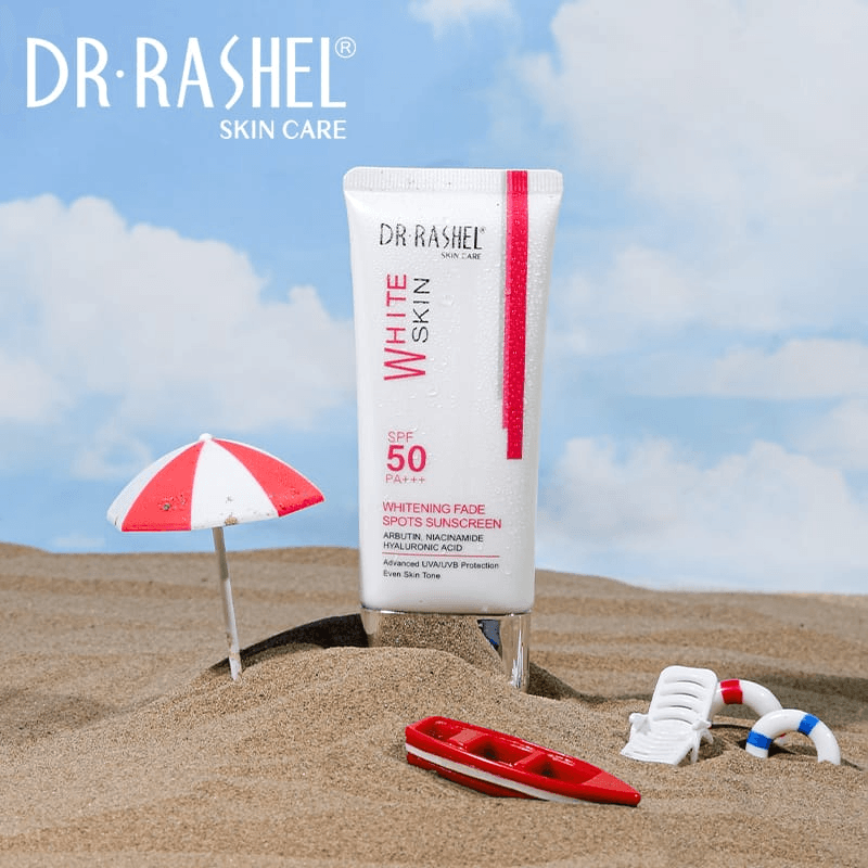 Dr.Rashel White Skin Brightening Fade Spots Sunscreen - 50g