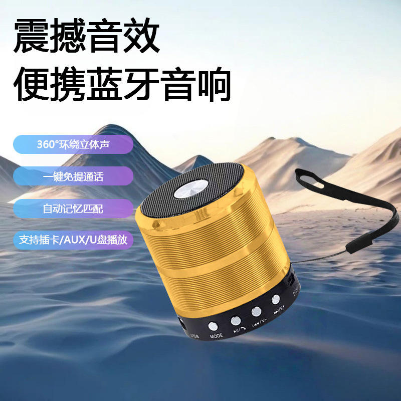 Mini Portable Bluetooth Speaker WS-887