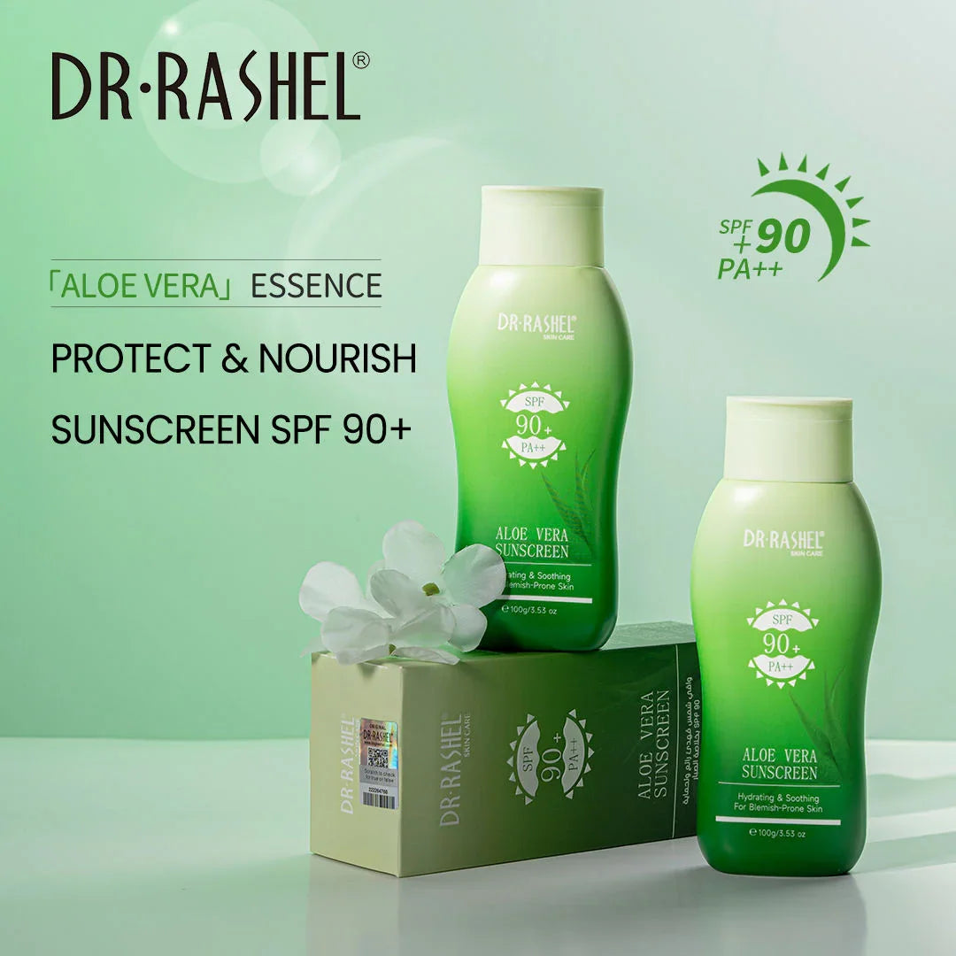 Dr.Rashel Aloe Vera Sunscreen SPF 90+ PA++ - 100g