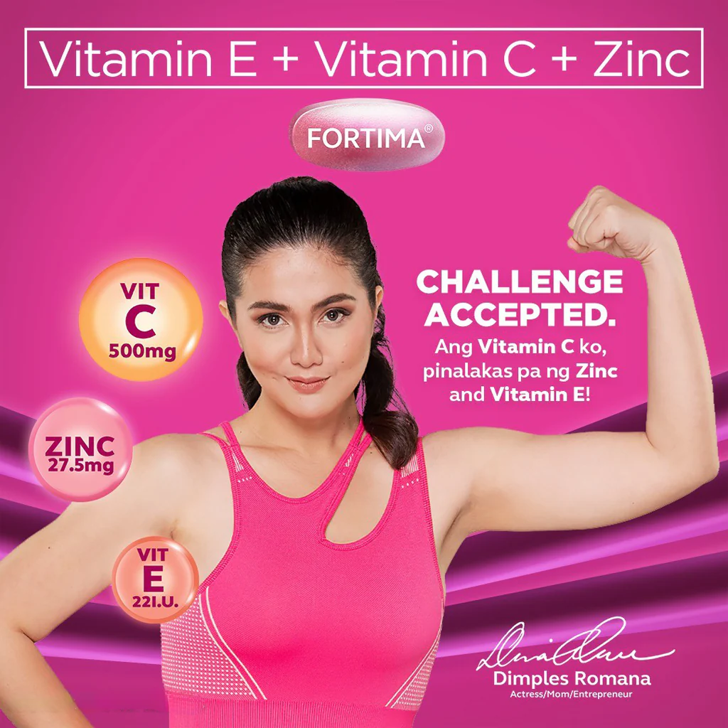 Fortima Vitamin E + Vitamin C + Zinc - 30s