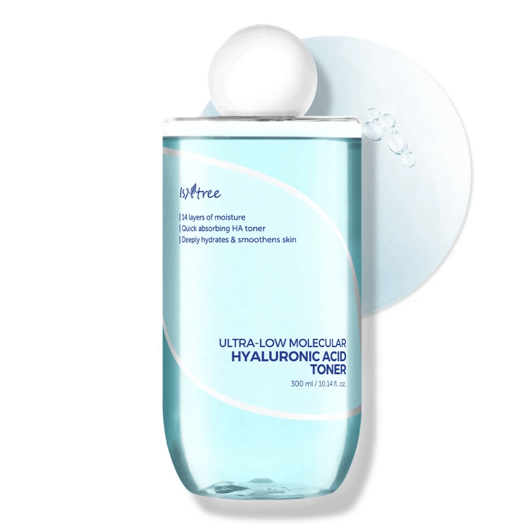 Isntree Ultra-Low Molecular Hyaluronic Acid Toner - 300ml