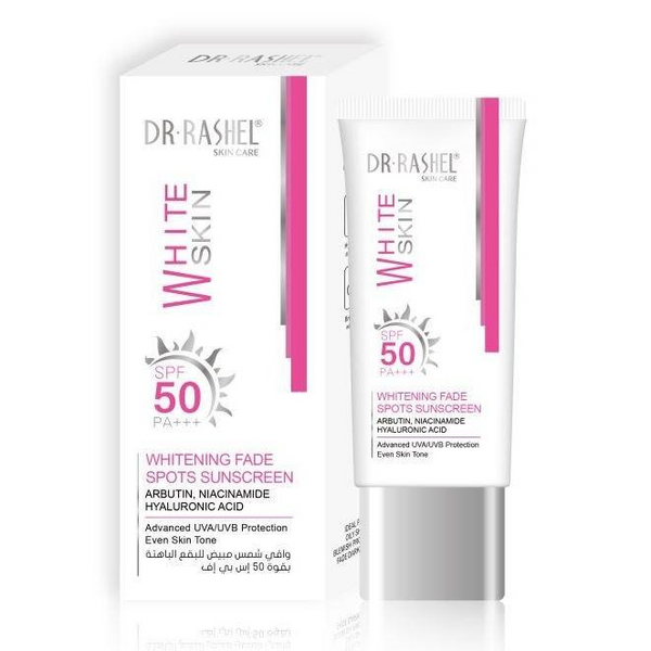 Dr.Rashel White Skin Whitening Fade Spots Sunscreen - 50g