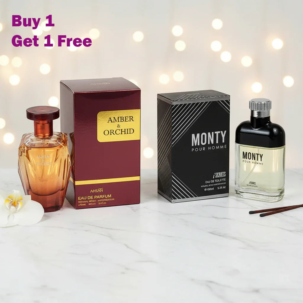 Monty + Amber Orchid Perfumes 1+1 PR-87