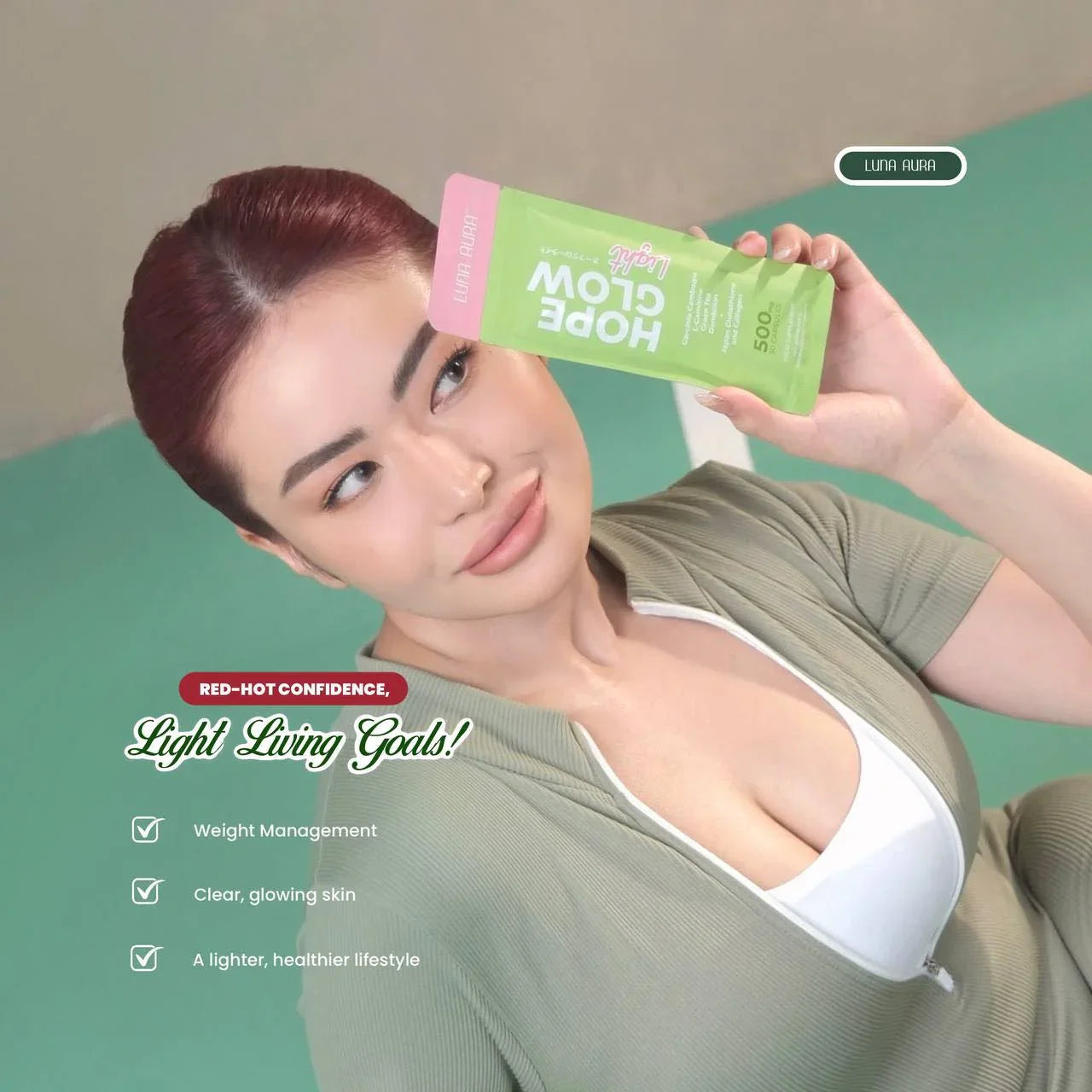 Luna Aura Hope Glow Light - 30s
