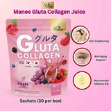 Manee Gluta Collagen Grape Seed Extract - 30 Sachets × 10g (300g)