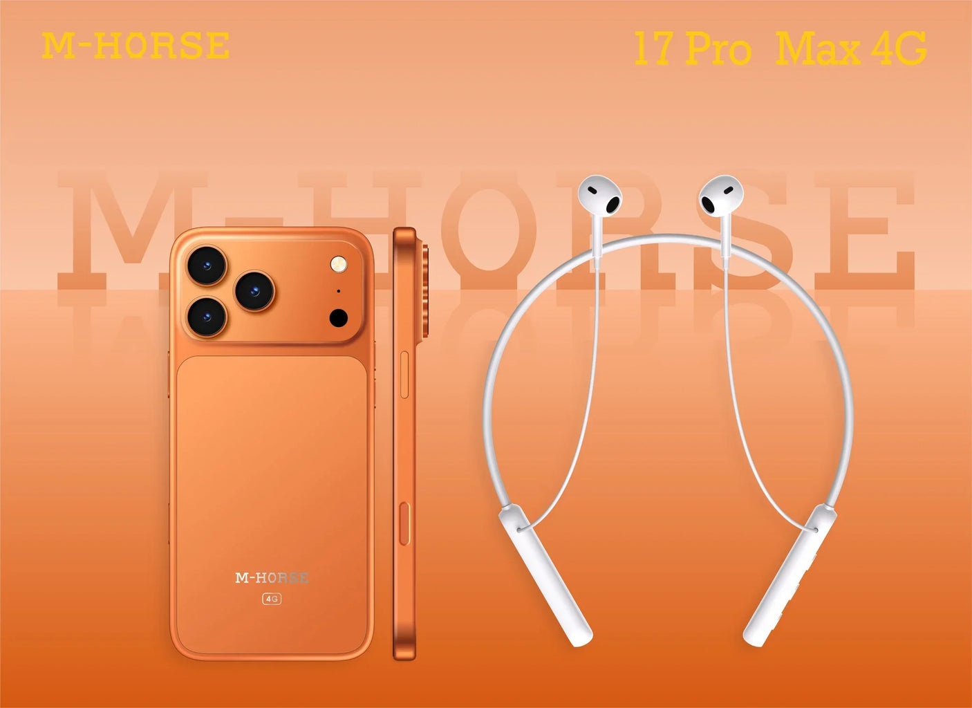 M-HORSE 17 Pro 17 Max 4G 4G 6 جيجابايت رام + 64 جيجابايت روم