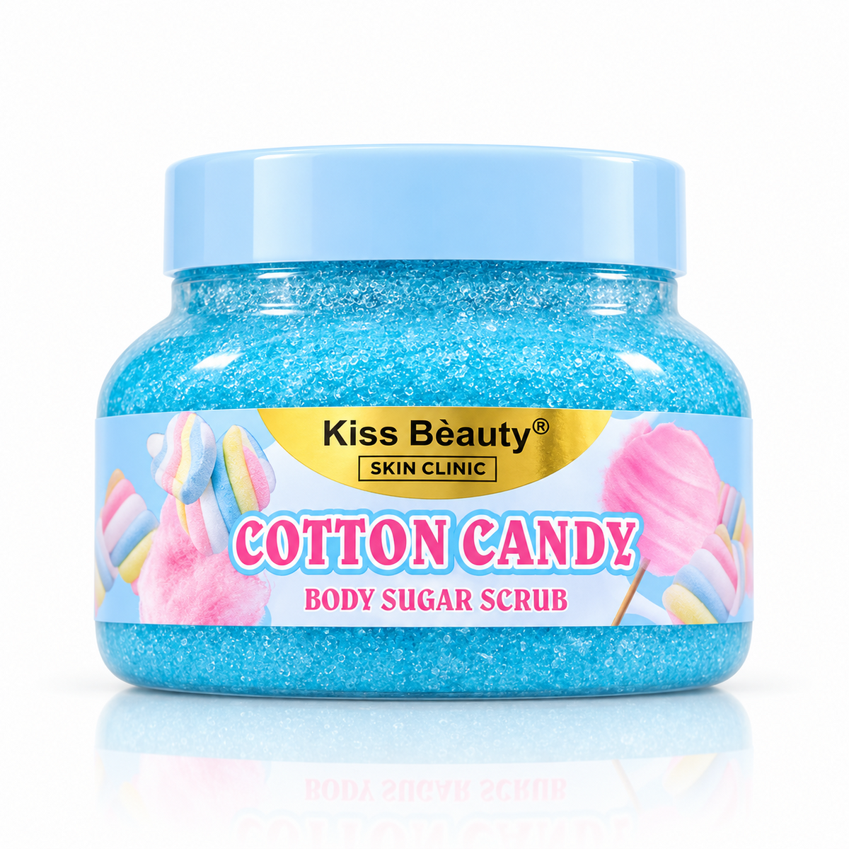 Kiss Beauty Cotton Candy Body Sugar Scrub - 250ml