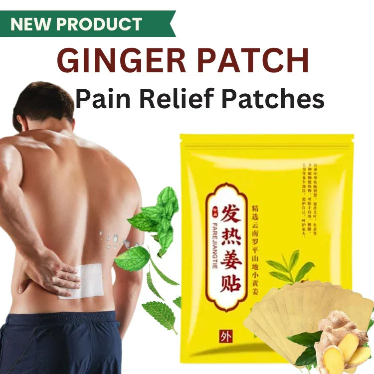 FAREJIANGTIE Pain Relief Ginger Patches