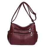 Vintage Lightweight Crossbody Bag - 8601-1