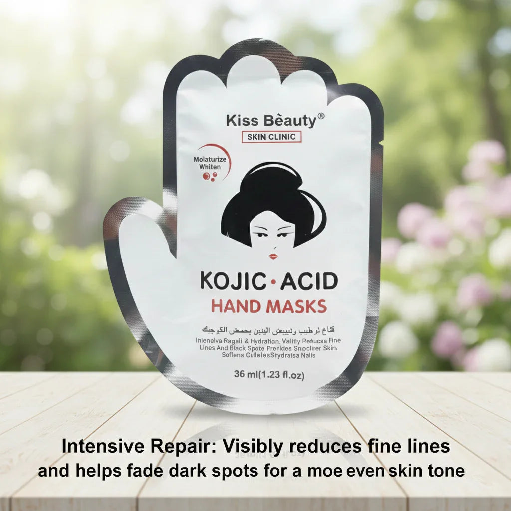 Kiss Beauty Moisturize Kojic Acid Hand Masks - 36ml