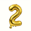 Birthday Decoration Foil Balloon Number 2 - 40Cm