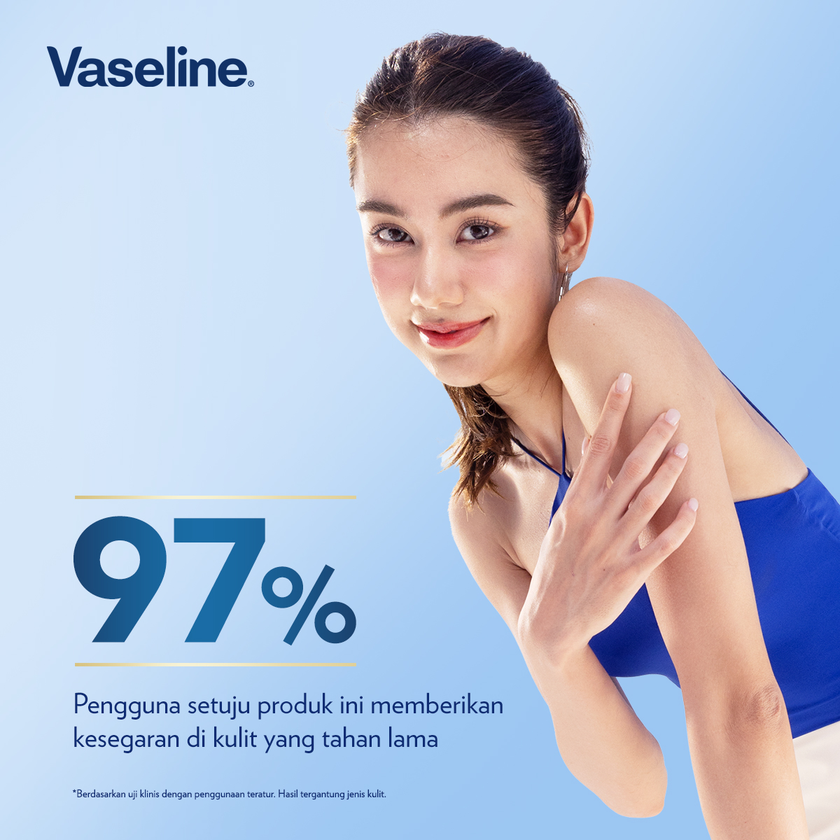 Vaseline Fresh & Bright Cooling UV Niacinamide Lotion - 200ml