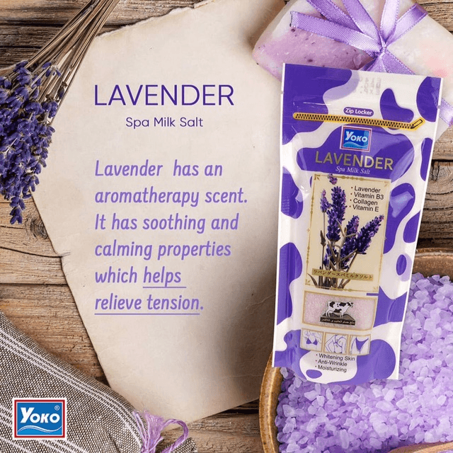 Yoko Lavender Spa Milk Salt - 300g