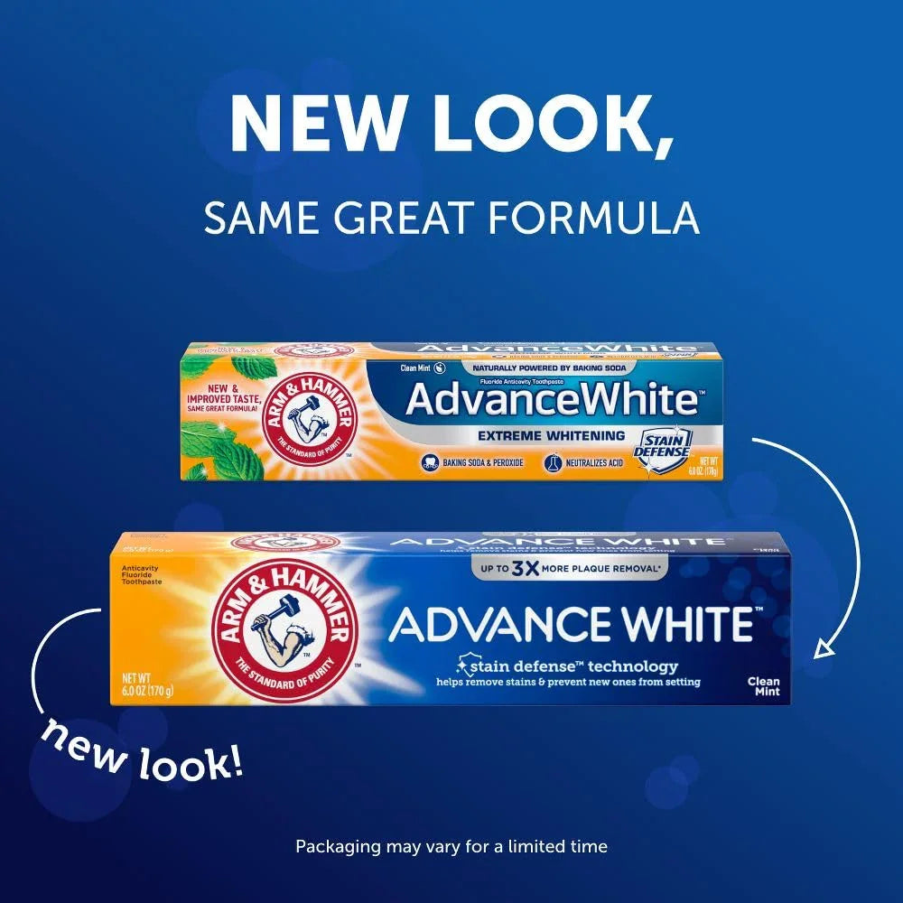 Arm & Hammer Advance White Clean Mint Toothpaste - 170g