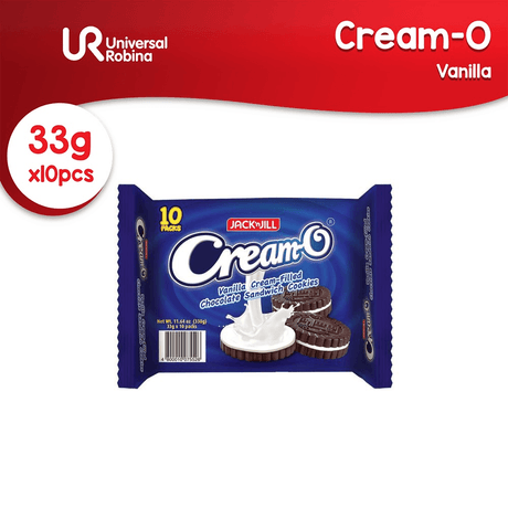 Jack 'n Jill Cream-O Vanilla (33g x 10Pcs)