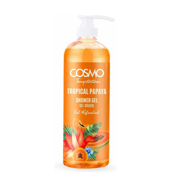 Cosmo Temptation Tropical Papaya Shower Gel - 1000ml