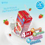 Dutch Mill Yoghurt Drink Strawberry Flavour - 180ml × 4 Pcs