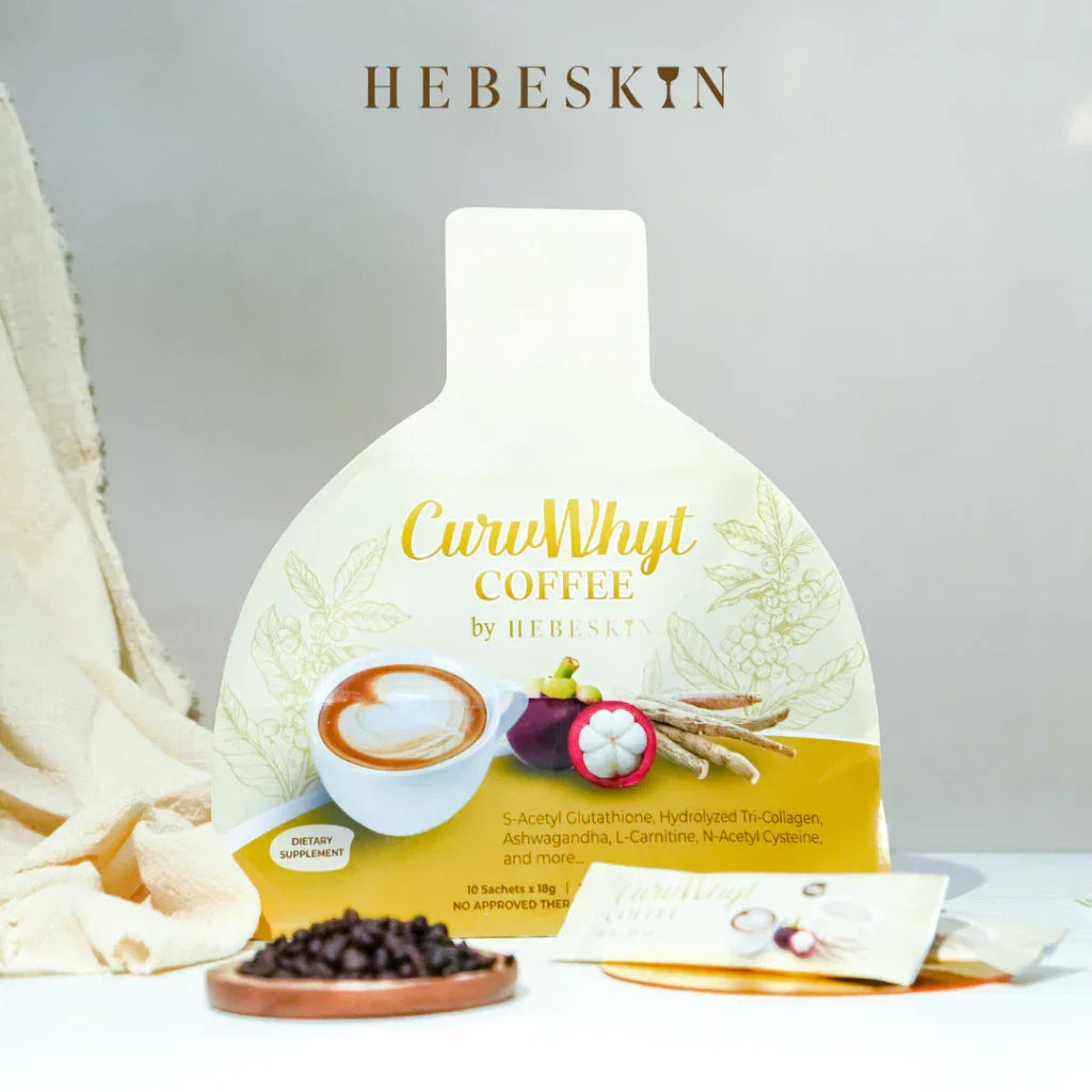 Hebeskin CurvWhyt Coffee Beauty & Wellness - 10 Sachets x 18g