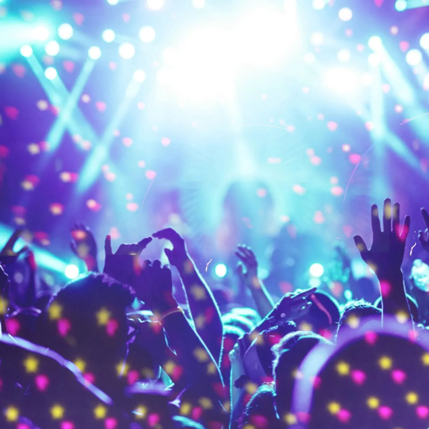 LED Crystal Magic Ball Party Light With Speaker - SD008E