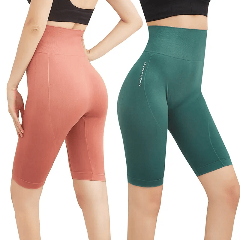 High Waisted Workout Shorts For Women - Naqiyayabei SH 209