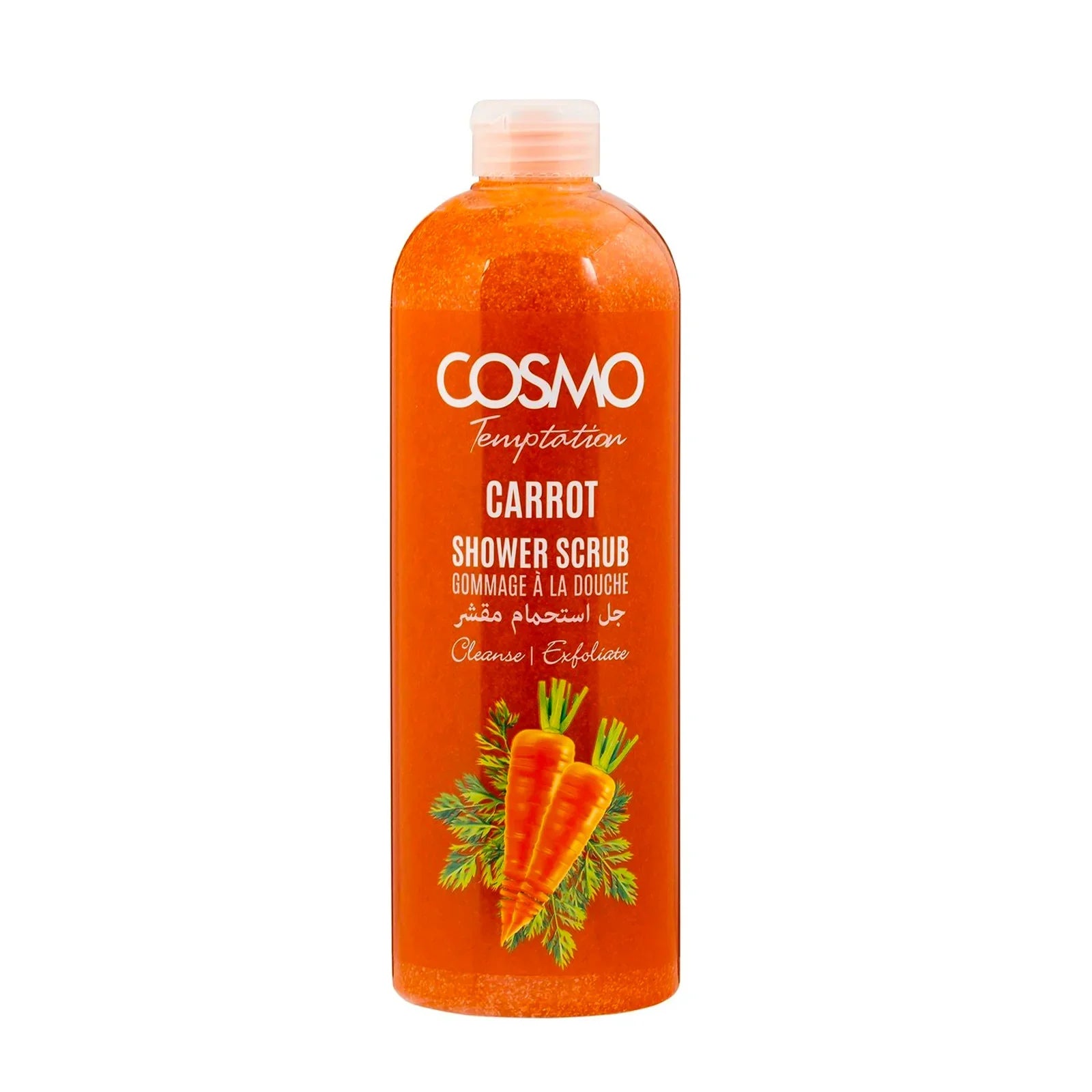 Cosmo Temptation Carrot Shower Scrub - 1000ml