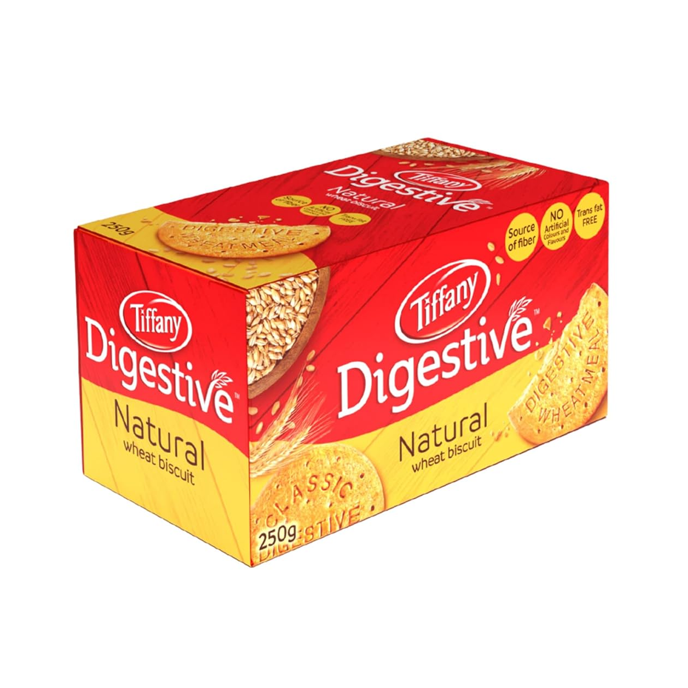 Tiffany Digestive Natural Wheat Biscuit - 250g