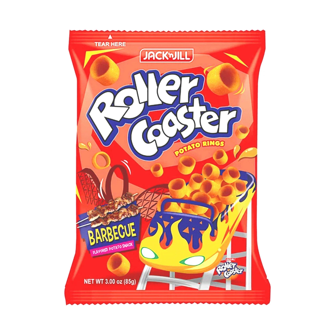 Jack 'n Jill Roller Coaster Potato Rings Barbecue - 85g (1+1) Offer